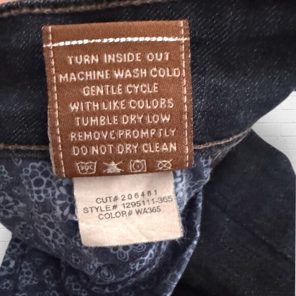 PAIGE Verdugo Low Rise Dark Wash Stretch Denim Jegging Jeans 26 - Picture 7 of 7